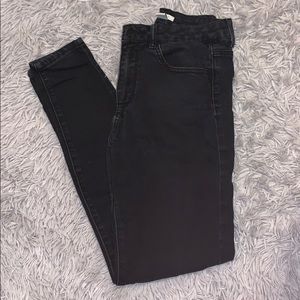 Forever 21 high waisted black jeans